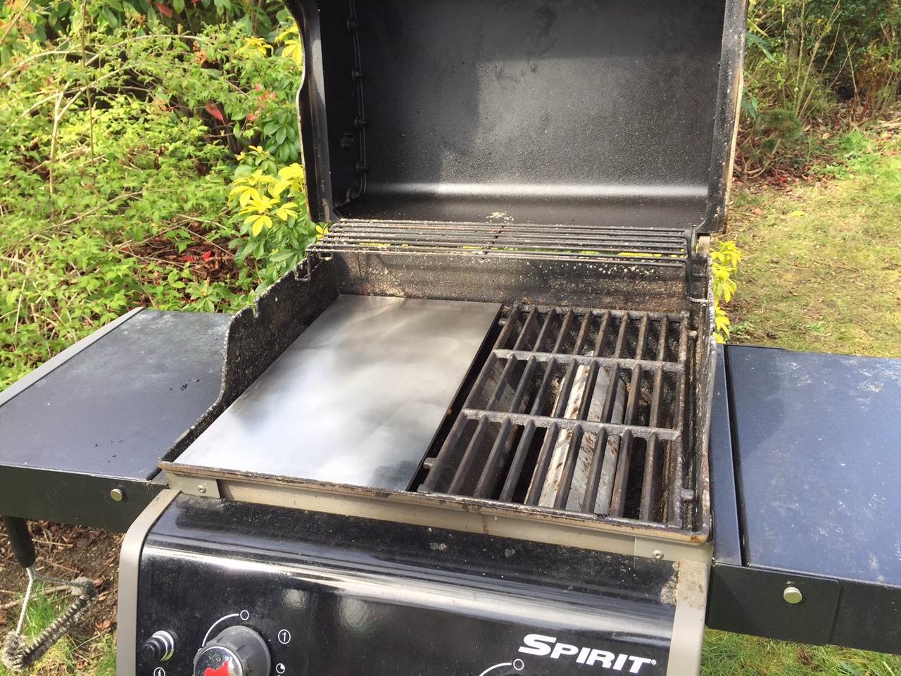 barbecue et plancha inox