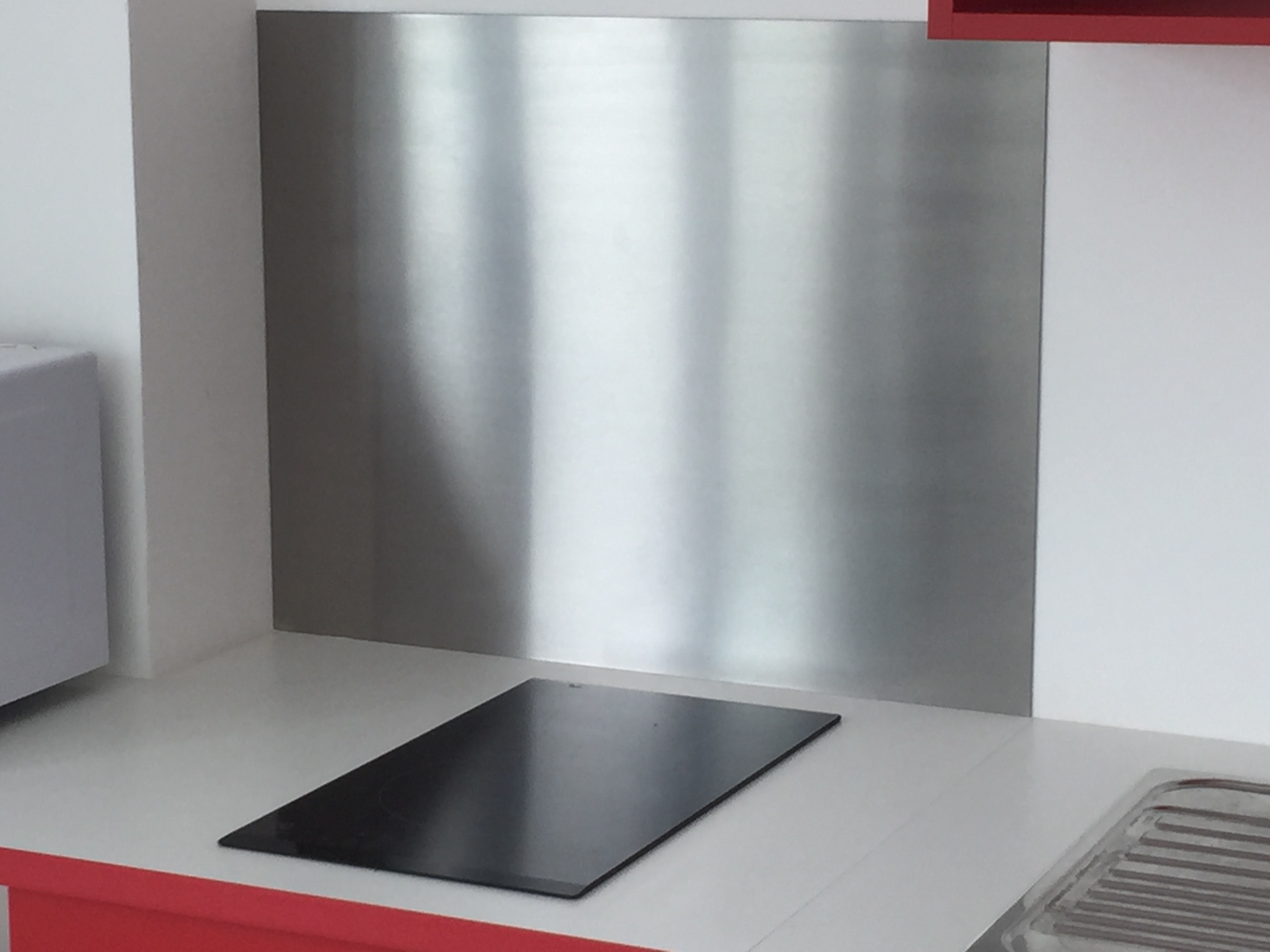 crédence inox