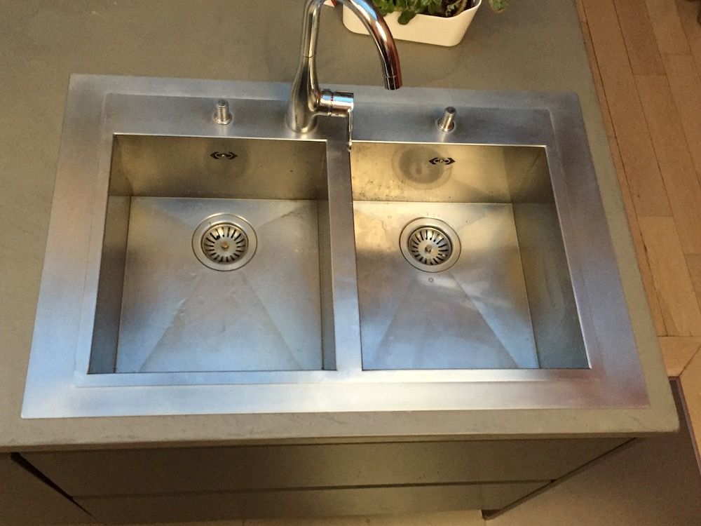 réalisation client cadre inox