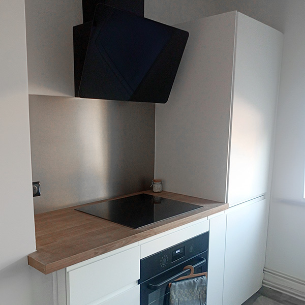 crédence aluminium sur mesure