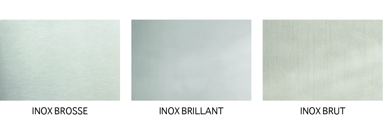finitions inox