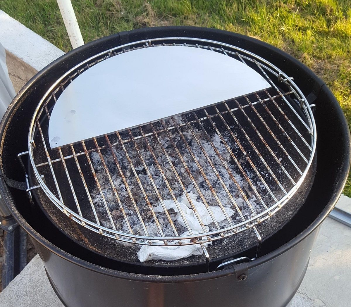 plancha sur barbecue