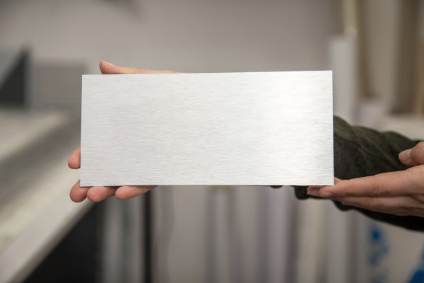 plaque aluminium anodisé